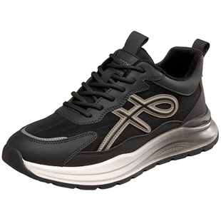 意尔康男鞋2025冬季新款加绒二棉鞋男款轻便休闲鞋男士软底运动鞋