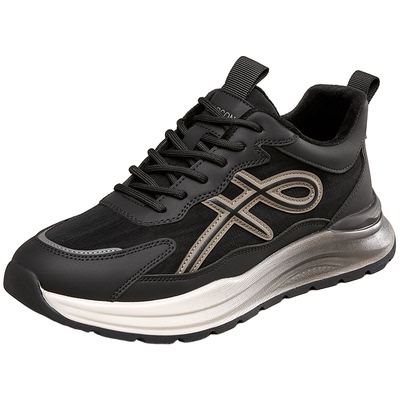 意尔康男鞋官方旗舰店加绒休闲鞋