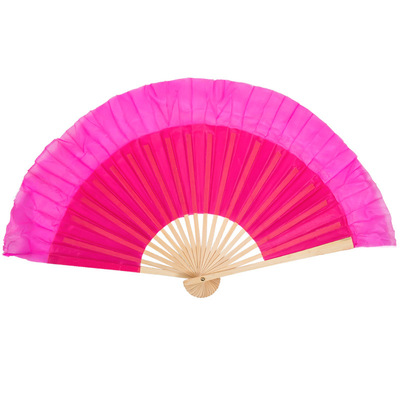 云南花鼓灯真丝扇子手绢胶州秧歌扇丝巾茶山放歌成人儿童舞蹈考级