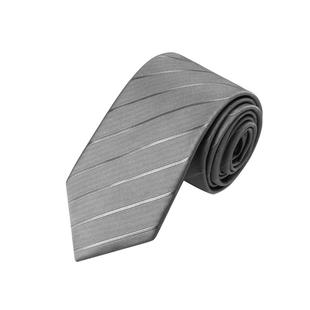 领带男正装免打西装商务黑色灰色拉链式高级感易拉得结婚新郎懒人