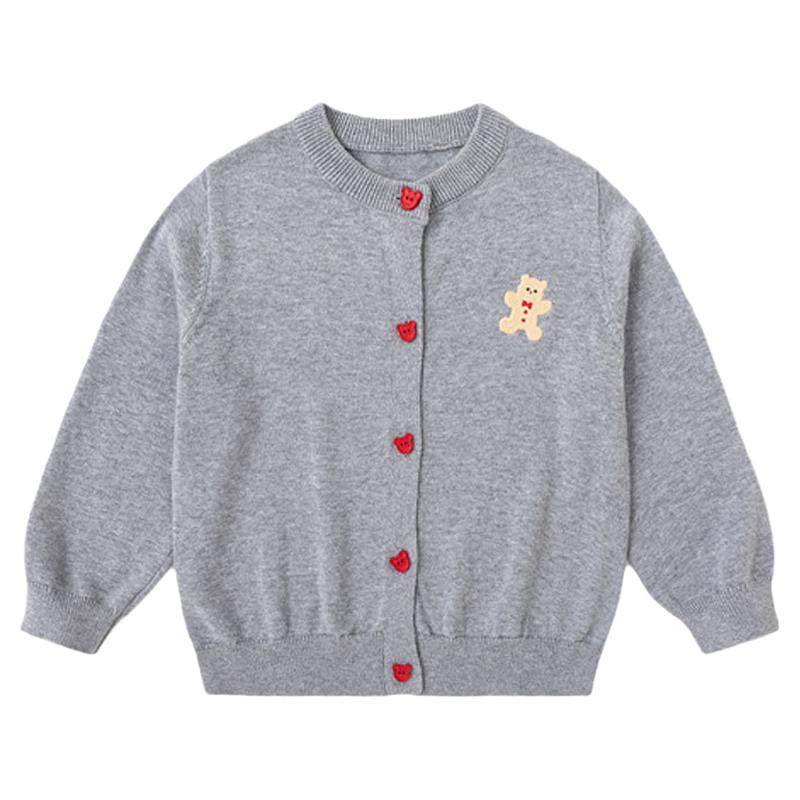 嘟嘟家女童毛衣女宝春秋上衣儿童长袖宝宝纯棉衣服女孩洋气童装
