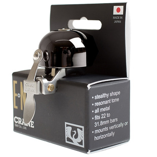 日本CRANE E-Ne自行车铃铛纯铜超响老式通用响亮单车车铃多色复古