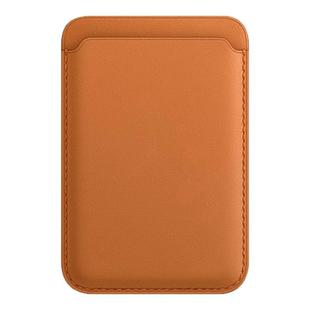 适用苹果magSafe磁吸卡包iphone16promax皮革15plus同款背贴卡套