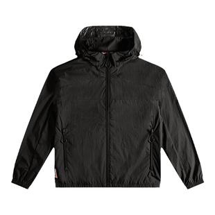 HUNTER男装外套户外露营防泼水轻量休闲简约夹克连帽长袖外套男