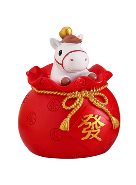 2026马年马上发财吉祥物摆件创意