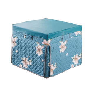 加厚电炉罩烤火桌子罩套家用正方形电烤火炉套罩四方桌取暖桌罩布