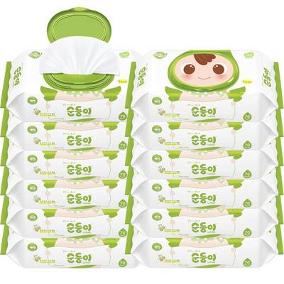 韩国进口婴儿宝宝手口专用湿纸巾