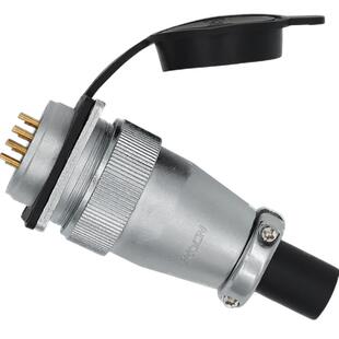 航空插头WS28 -2芯-3-4-5-8-7-10-12-16-17-20P24针35孔 TQ/Z方座