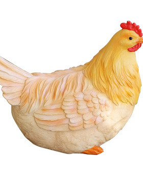 公鸡摆件玄关动物摆件