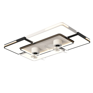 客厅主灯led卧室摇头风扇吸顶灯 简约现代餐厅灯全屋灯具套餐组合