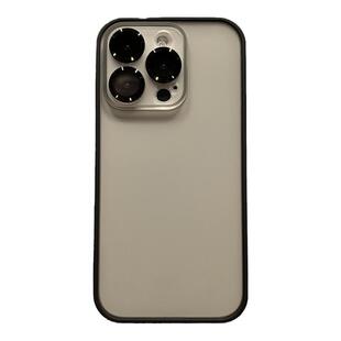 umj适用于iPhone16pro手机壳高品质耐脏耐摔16pm防指纹磨砂15半透明苹果14proMax新13简约高级感12保护套男女