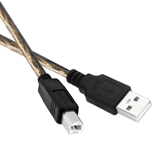 CAN盒USB数据线适用ZLG周立功/广成/爱泰USBCAN分析仪方口电脑连接线