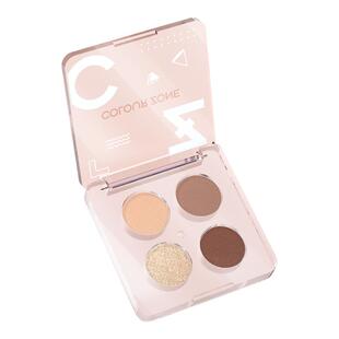 【春夏配色】彩妆师力荐新手必入色彩地带低饱和四色眼影百搭全闪