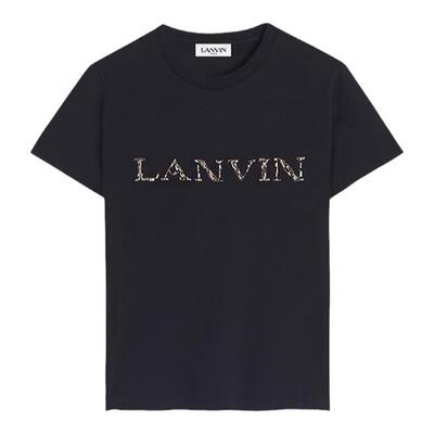 LANVIN浪凡女士简约LOGOT恤