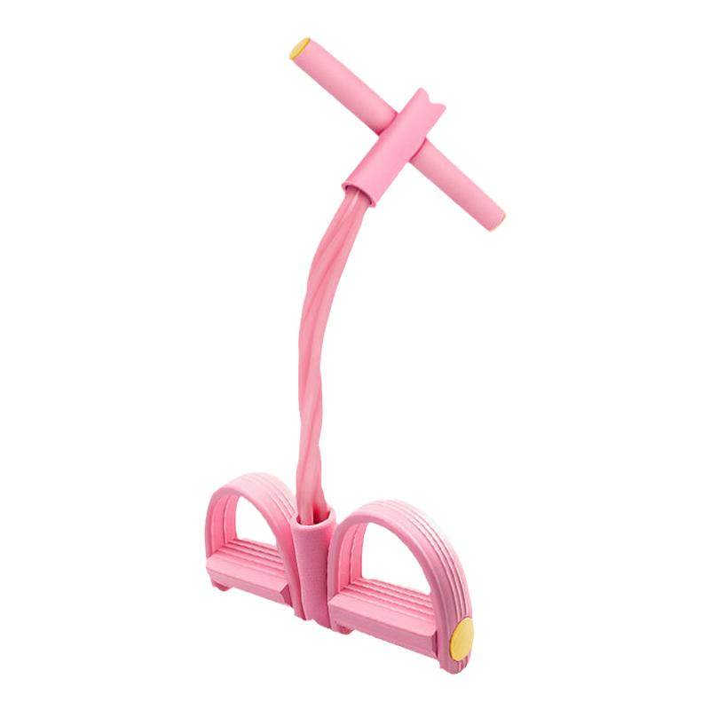 脚蹬拉力器拉力绳仰卧起坐辅助器女开背瘦肚子神器仰小燕飞拉伸器