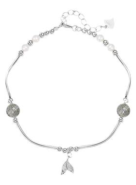 楚噢CHUO925银莫比乌斯鱼尾手链