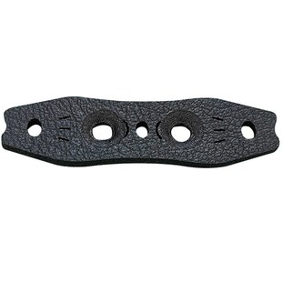 传统皮兜弹弓散弹皮兜超纤维扁皮锅底定位皮兜弹弓消音圆皮筋皮兜