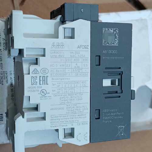 议价全新ABB接触器AF09Z-30-10-21有3只，AF30维修
