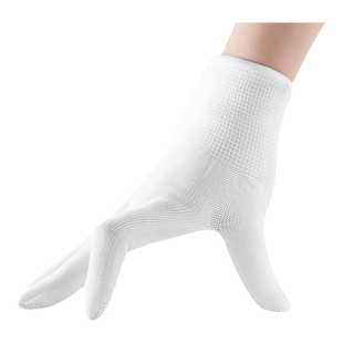 儿童白手套礼仪活动表演小孩手套中小学生升旗透气薄款白色手套