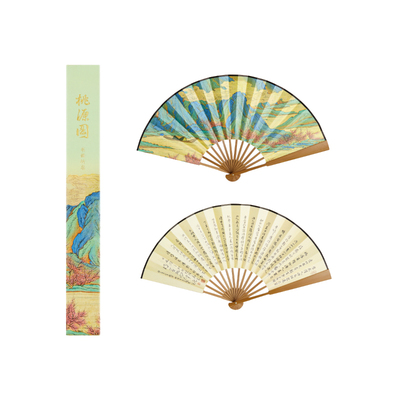 故宫淘宝｜故宫名画扇子折扇古风折叠便携博物馆文创伴手礼中国风