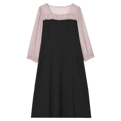 甜美气质中长裙连衣裙