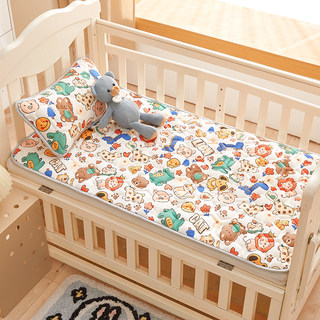 婴儿床笠隔尿防水透气床单新生宝宝床上用品儿童纯棉床垫套罩定做