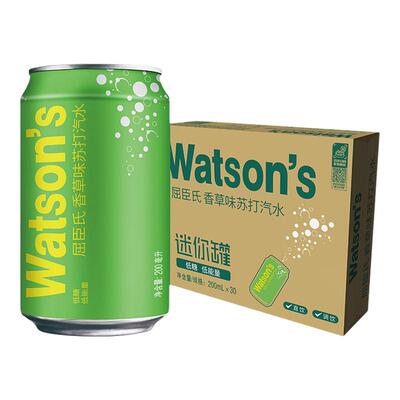 屈臣氏mini苏打香草味200ml*30罐