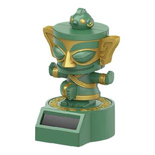 正版萌动古蜀光感可动摆件盲盒比个耶三星堆盲盒摆件生日礼物