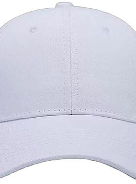 纯棉宽檐棒球帽印logo刺绣定制