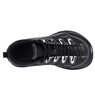 宽脚宽头男女健步鞋加宽拇指外翻防滑耐磨宽松宽楦皮面防水徒步鞋