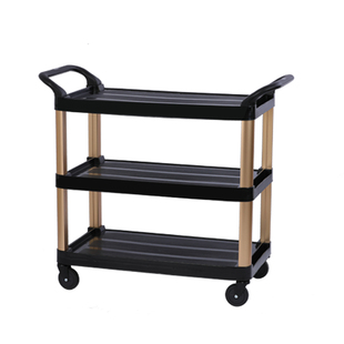 好意推餐车多功能保洁车手推车双层三层静音酒店客房布草车好易推