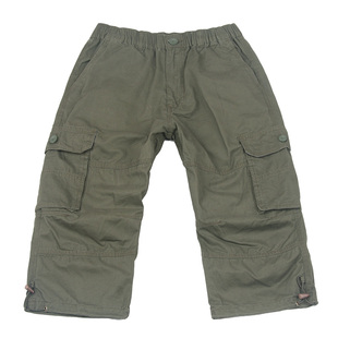 夏季男士原创七分裤男运动裤休闲裤宽松纯棉裤青年工装裤短裤潮流