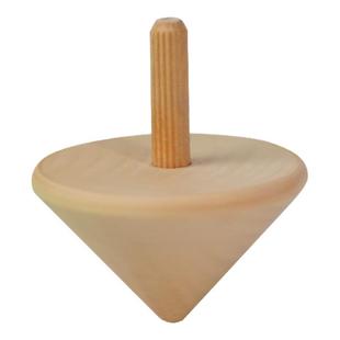 木陀螺儿童手转拧小陀螺幼儿园桌面游戏传统怀旧木制旋转DIY玩具