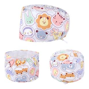 蝶芭朵手术帽纯棉女手术室专用帽护士小花帽口腔医生帽医护工作帽