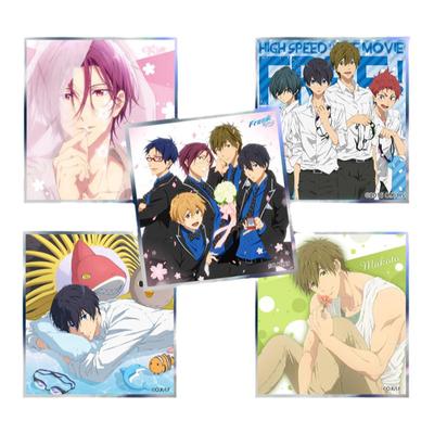 正版男子游泳部烫金色纸