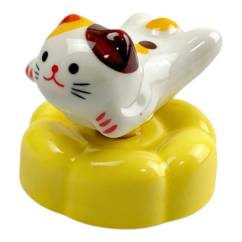 【飞翔转转猫】景德镇摆件