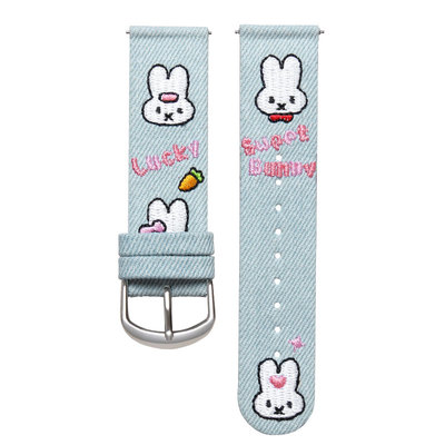 GT6/5新款米菲刺绣牛仔表带百搭