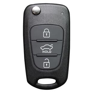 适用现代瑞纳钥匙外壳2010至17年款原厂原装原车折叠遥控器替换壳
