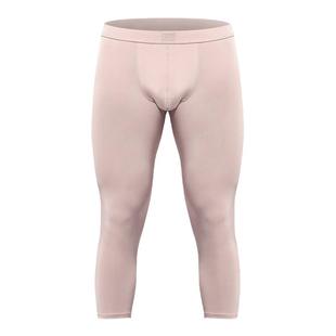 【2条装】igoodis男七分秋裤莫代尔薄款修身打底U凸免穿内裤简约