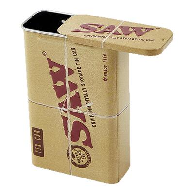 高档滑盖便携烟盒抗压20支装烟罐