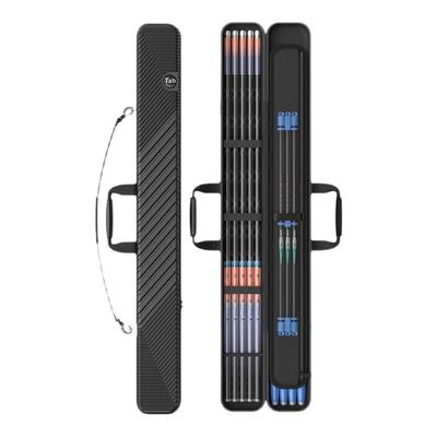 Tab硬壳鱼竿包手提渔具包