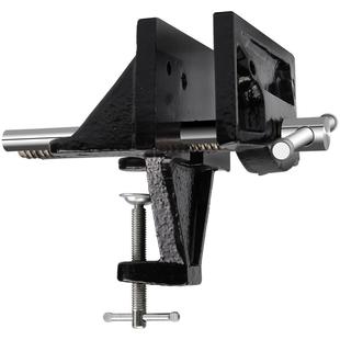 外夹式木工台钳夹快速桌钳夹快动夹钳木匠操作台夹具桌虎钳台虎钳