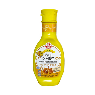 韩国进口蜂蜜黄芥末酱不倒翁韩式啤酒炸鸡酱沙拉酱三明治比萨蘸酱