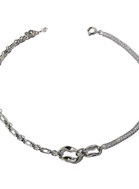 欧美INS潮嘻哈锆石拼接设计感