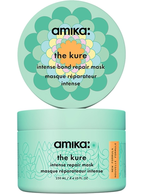 amika kure深层修护双皮奶发膜直板夹CP改善毛躁修复烫染