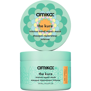 amika kure深层修护双皮奶发膜直板夹CP改善毛躁修复烫染临期