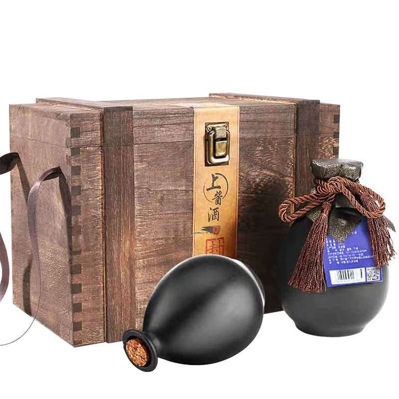 李万山酱香型51度白酒2坛礼盒装