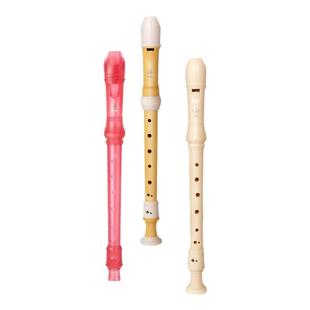 雅马哈竖笛高音中音8八孔入门儿童小学生专用23g德式笛子24b英式