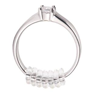 隐形戒指大了调节器缩小改小防落缠绕防掉白色金色套调整松紧神器