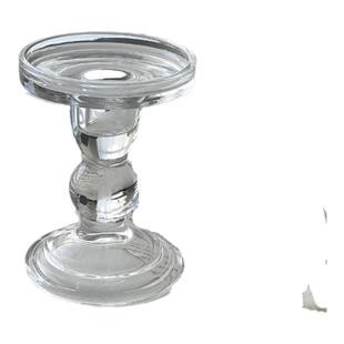 ins风罗马柱玻璃烛台法式复古浪漫烛光晚餐蜡烛摆件装饰拍照道具